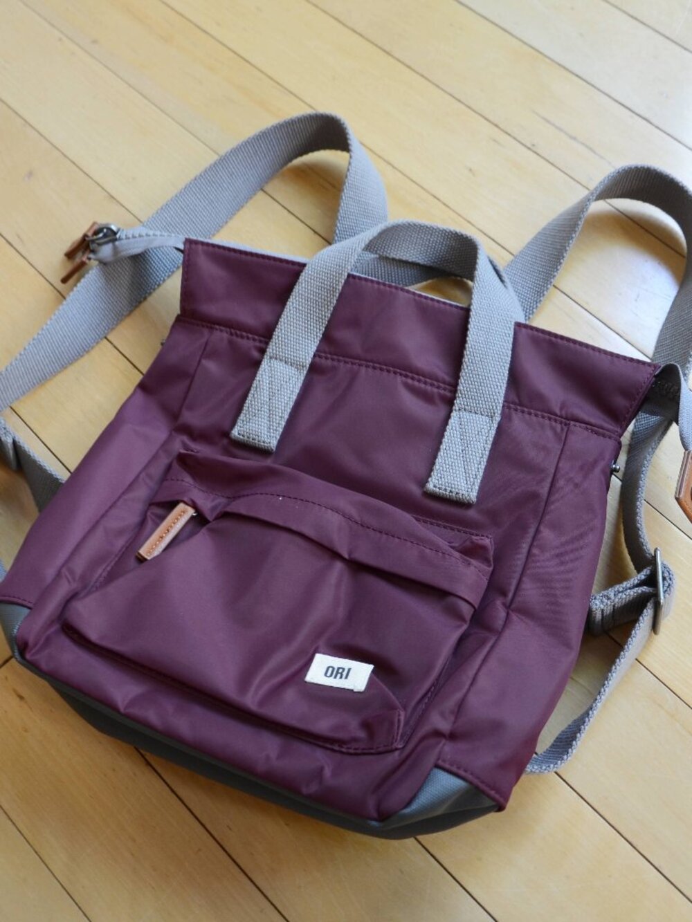 ORI LONDON Travel Backpack Plum
